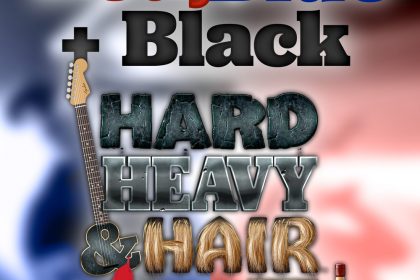 214 – Red, Blue & Black – The Hard, Heavy & Hair Show with Pariah Burke